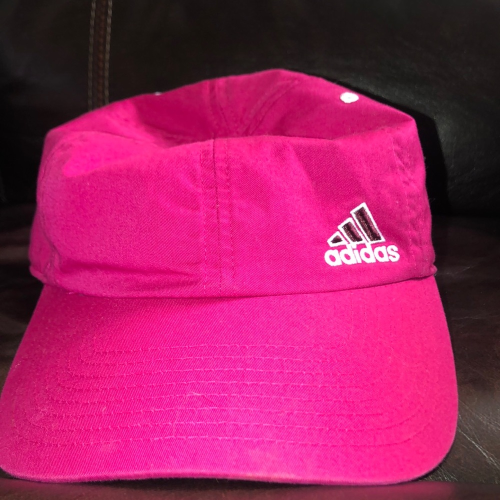 pink adidas hat